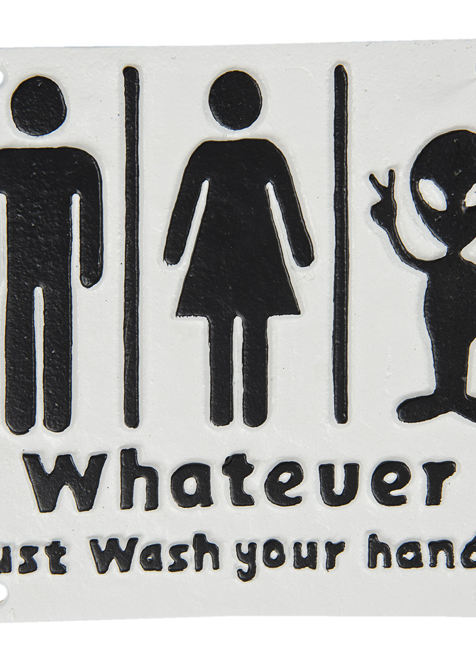 Clayre & Eef Tekstbord 17*17 cm 6Y3934