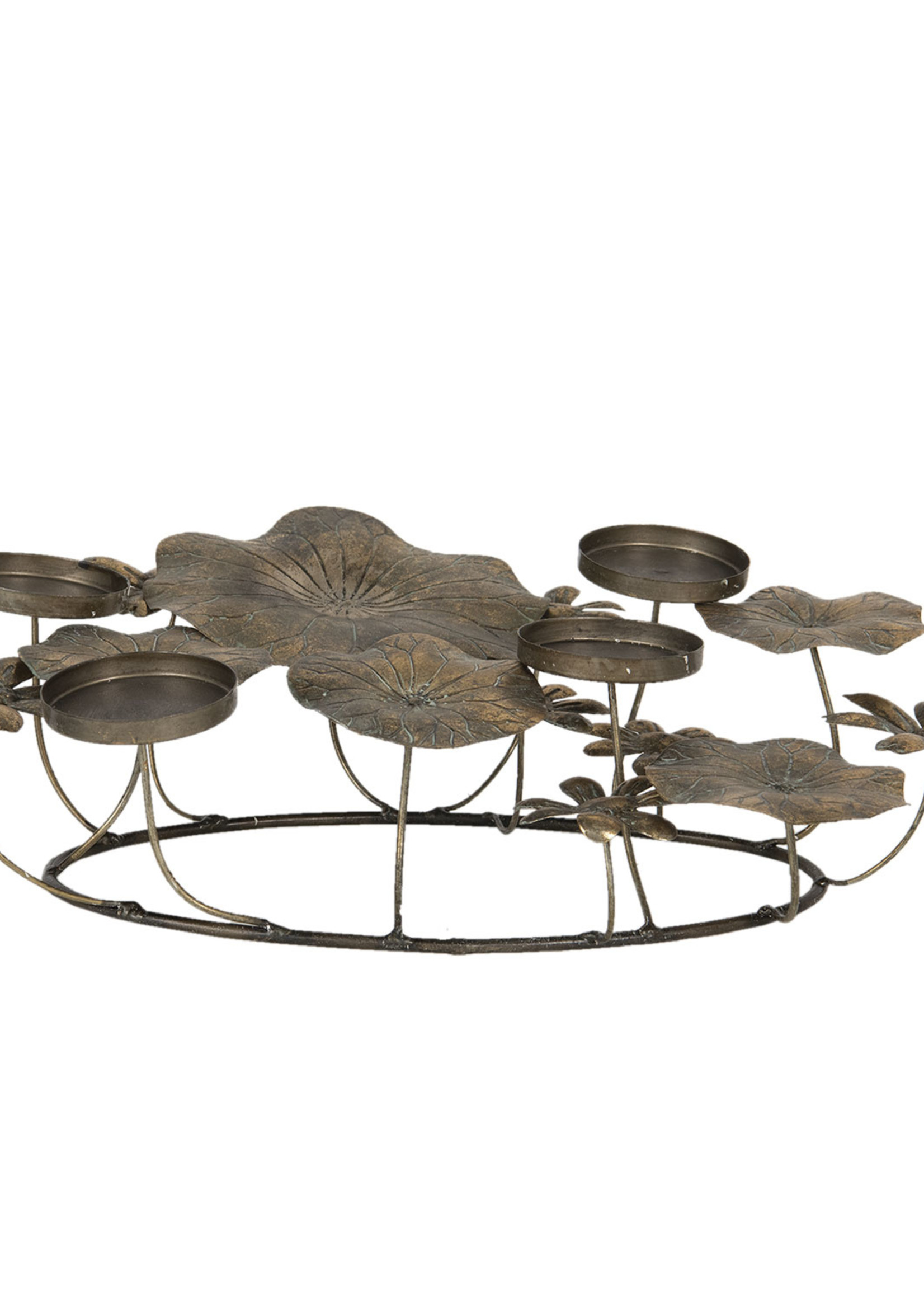 Clayre & Eef Waxinelichthouder 51*36*11 cm 6Y3991