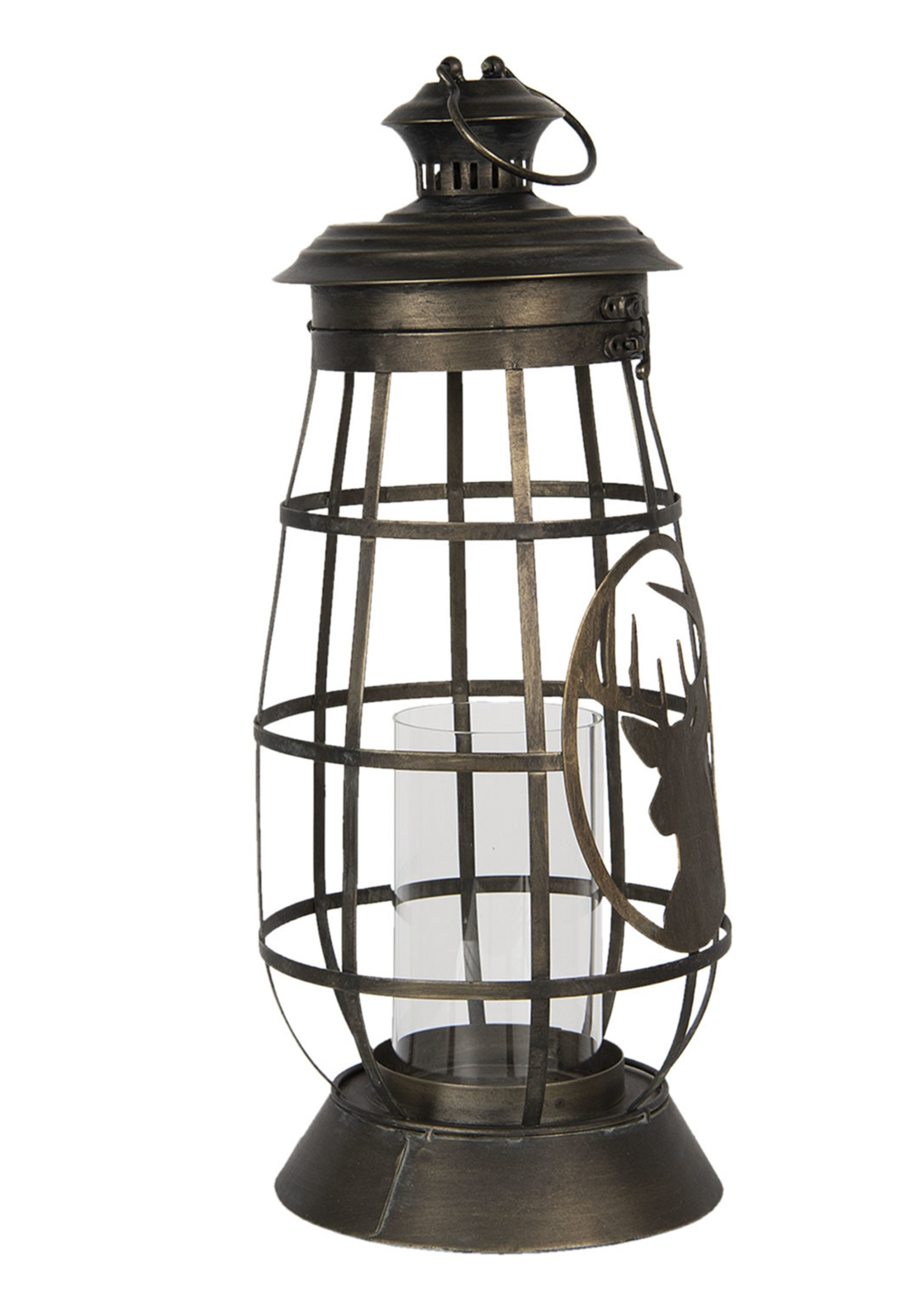 Clayre & Eef Windlicht 18*18*50 cm 6Y3994