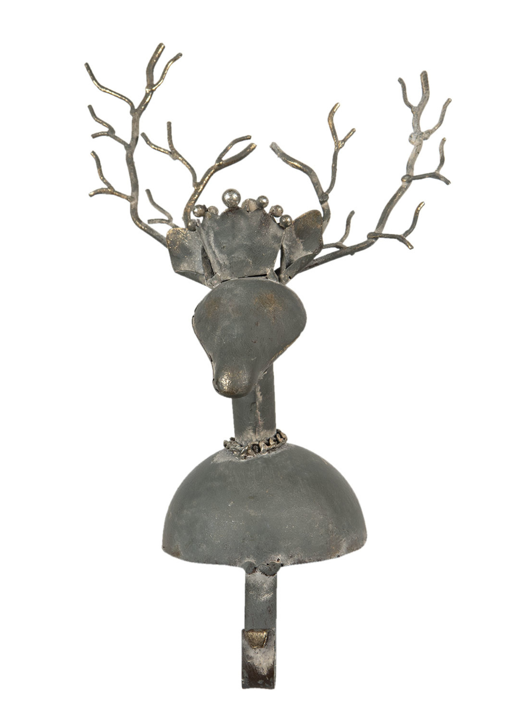 Clayre & Eef Sokhanger hert 17*13*33 cm 6Y4005