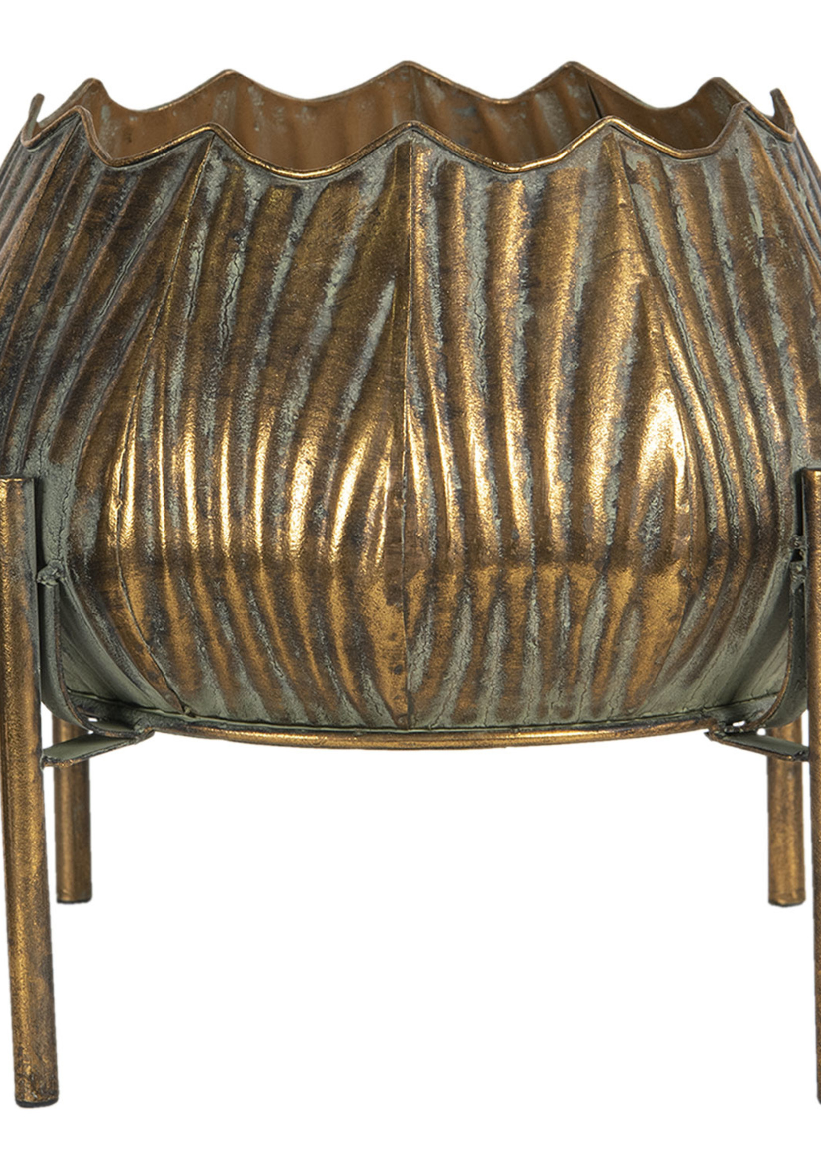 Clayre & Eef Decoratie bloempot 33*33*28 cm 6Y4021