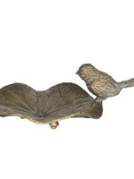 Clayre & Eef Schaaltje vogel 13*9*4 cm 6Y4026