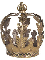 Clayre & Eef Décoration couronne royale Ø 22*25 cm 6Y4029