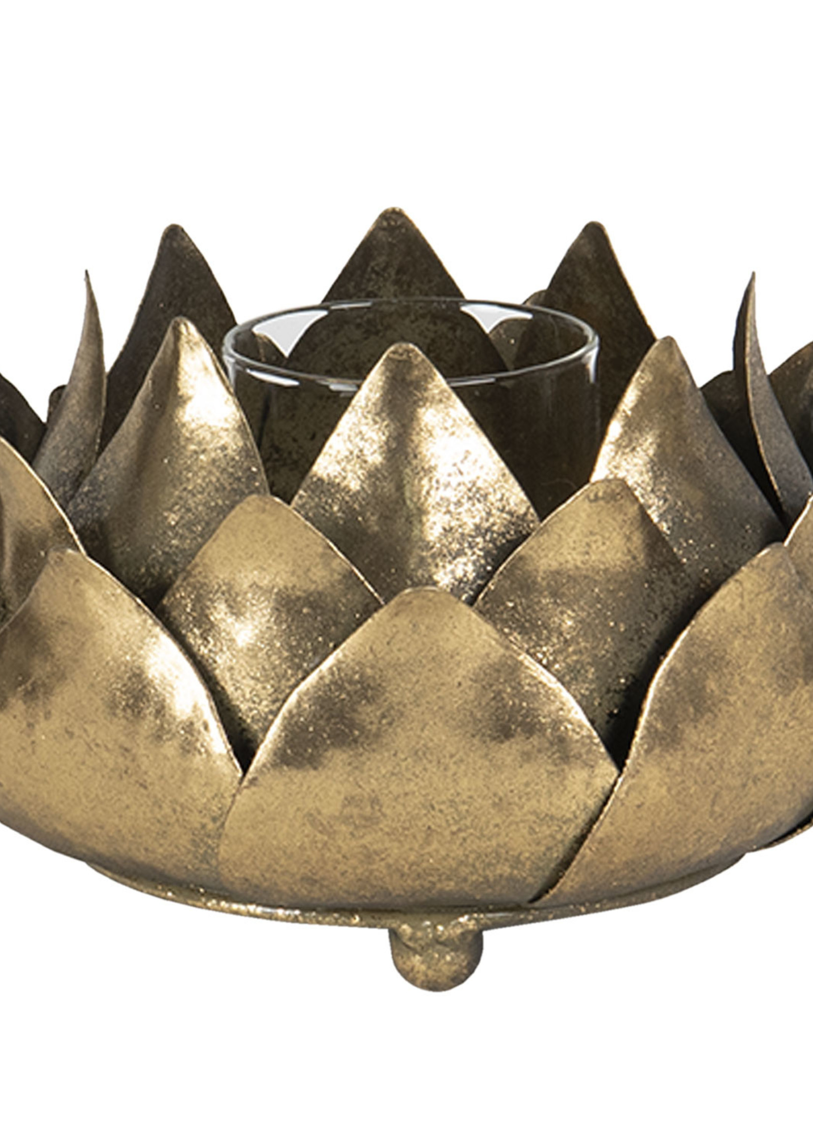 Clayre & Eef Photophore Ø 17*10 cm 6Y4038