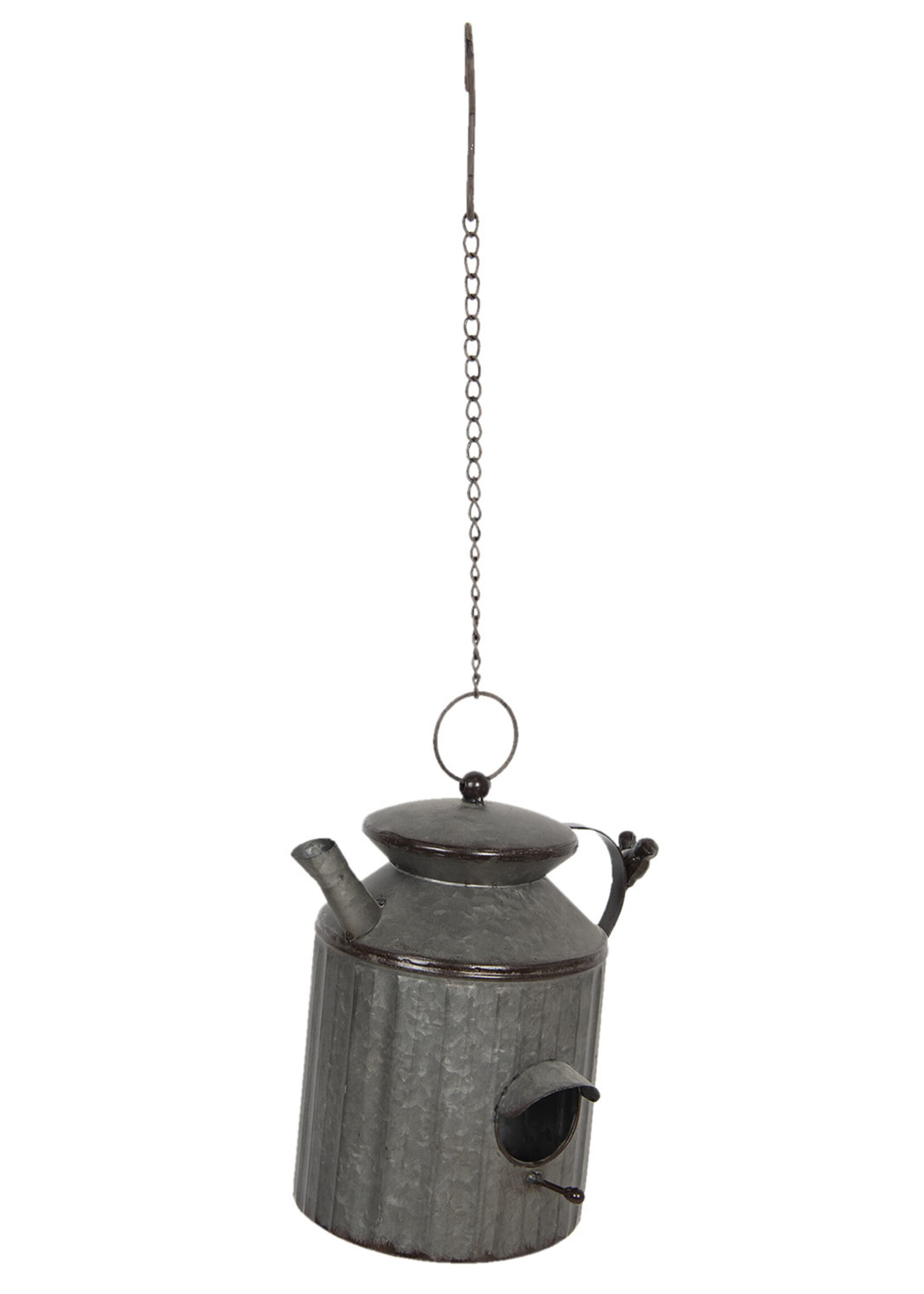 Clayre & Eef Decoratie Vogelhuis 29*22*27/71cm 6Y4137