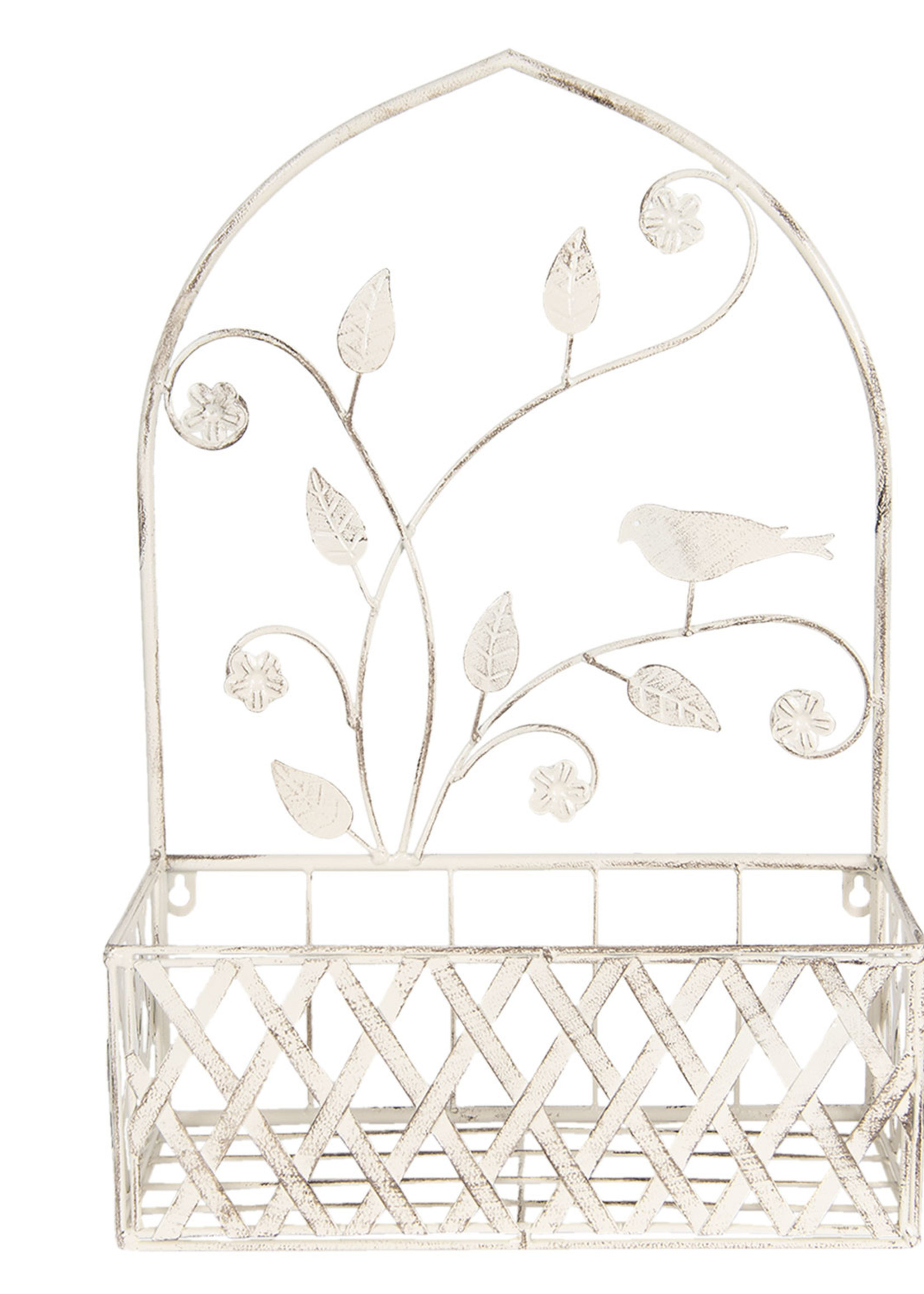 Clayre & Eef Porte plantes (2) 36*16*52 cm / 30*13*43 cm 6Y4158