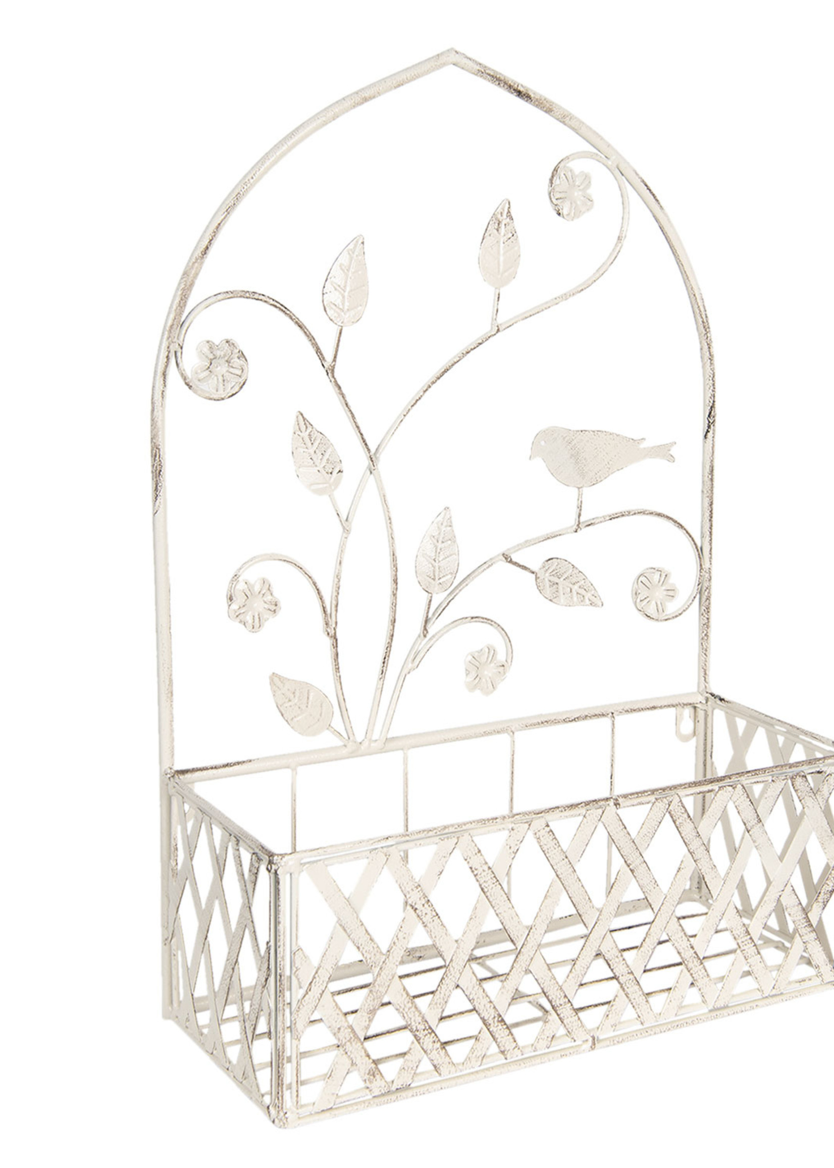 Clayre & Eef Porte plantes (2) 36*16*52 cm / 30*13*43 cm 6Y4158