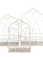 Clayre & Eef Porte plantes (3) 42*19*60 /36*16*52/30*13*44 cm 6Y4159