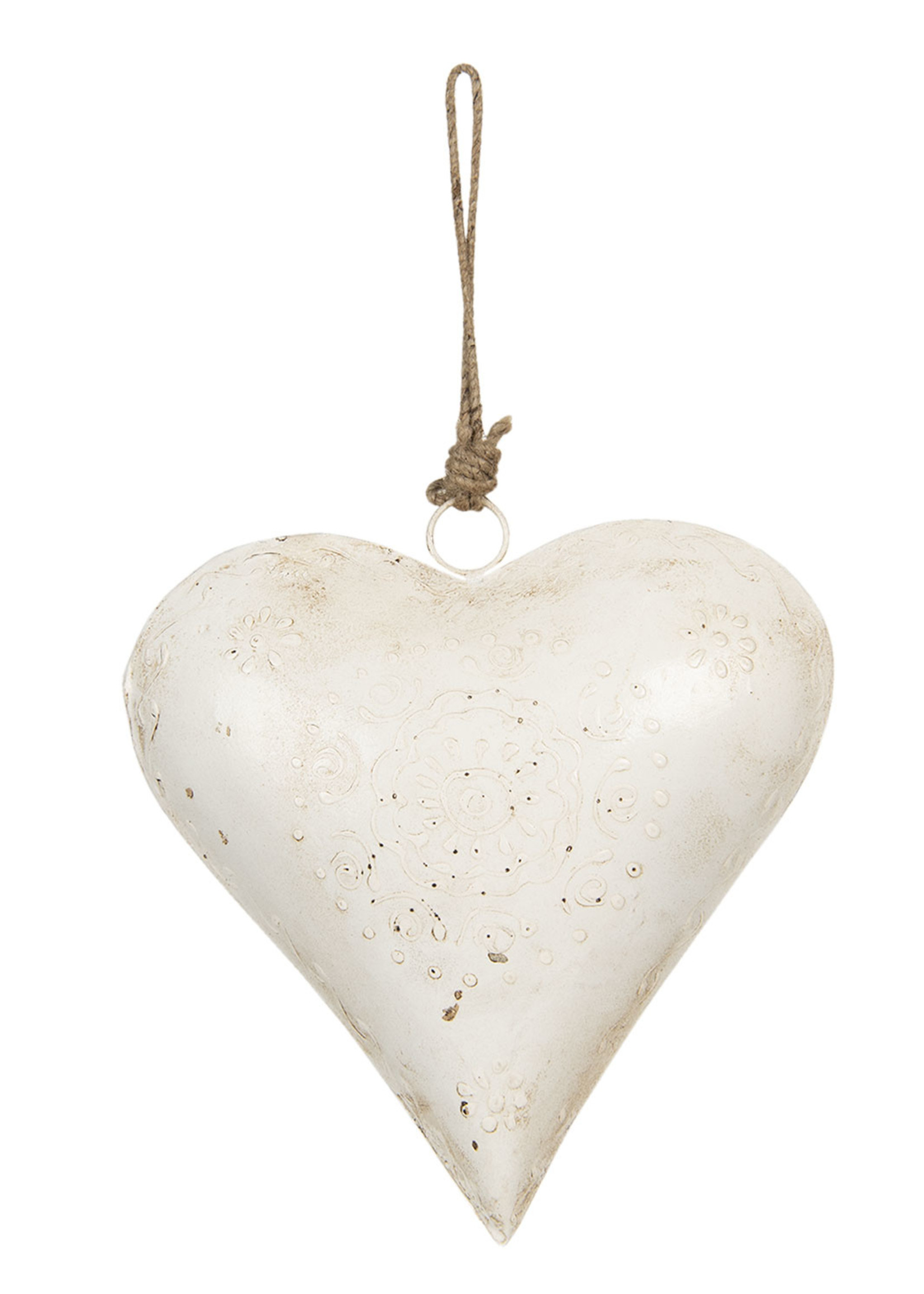 Clayre & Eef Hanger hart 21*6*21 cm 6Y4166