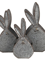 Clayre & Eef Decoratie mand (3) 21*17*40 / 18*14*35 / 15*11*29 cm 6Y4176