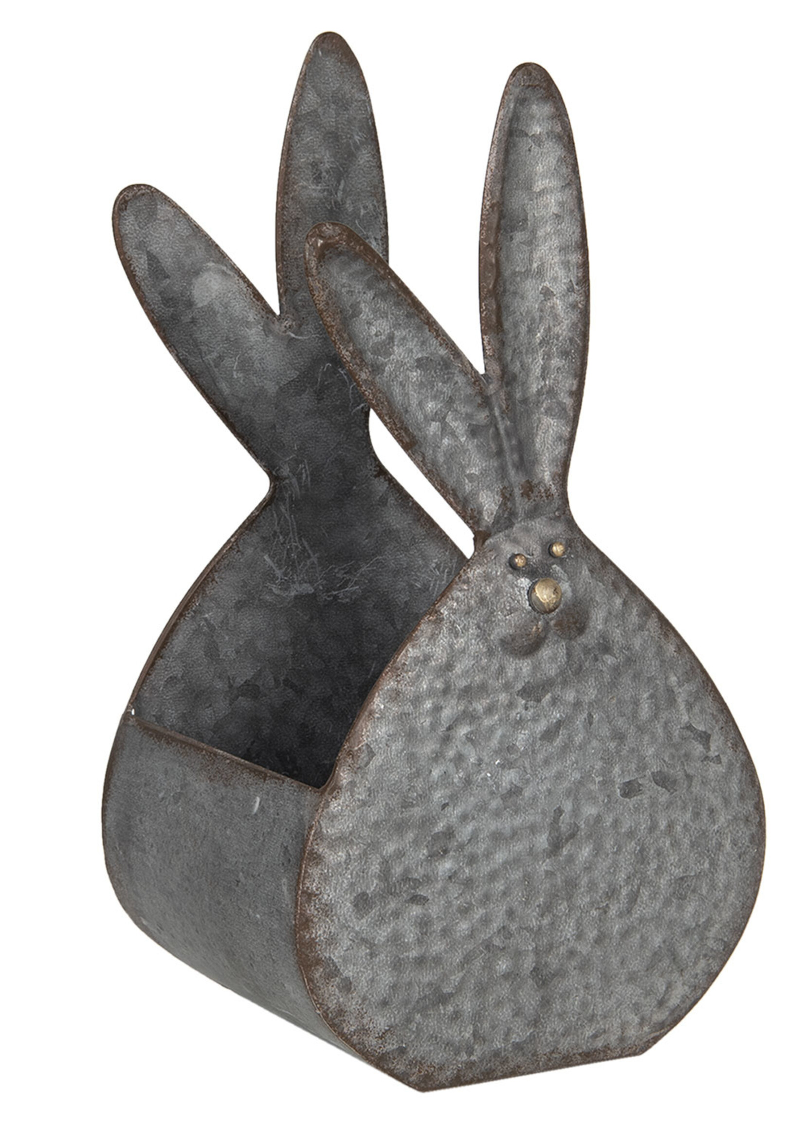 Clayre & Eef Panier de décoration (3) 21*17*40 / 18*14*35 / 15*11*29 cm 6Y4176