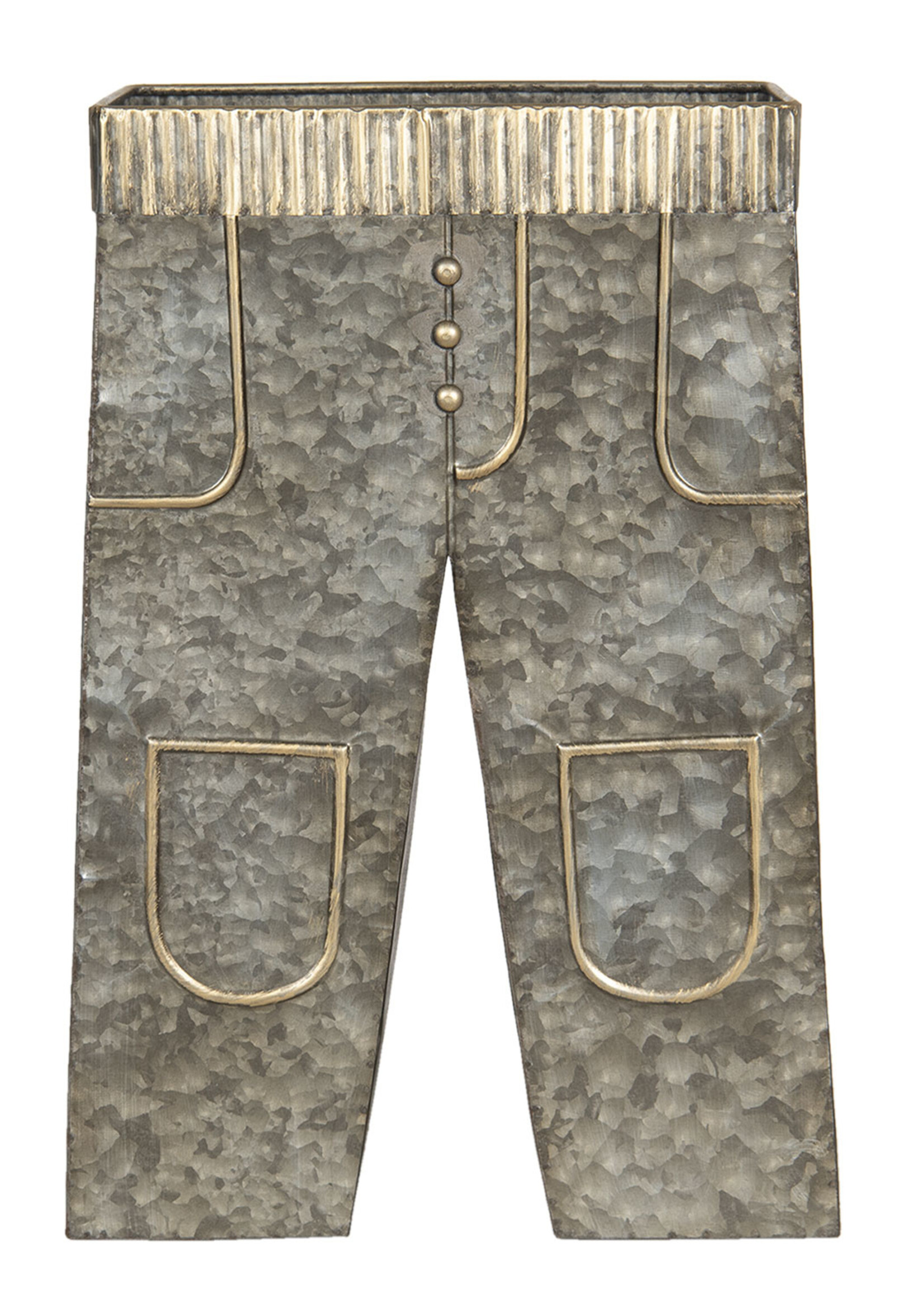 Clayre & Eef Porte-plantes pantalon (2) 31*14*45 / 25*11*35 cm 6Y4180