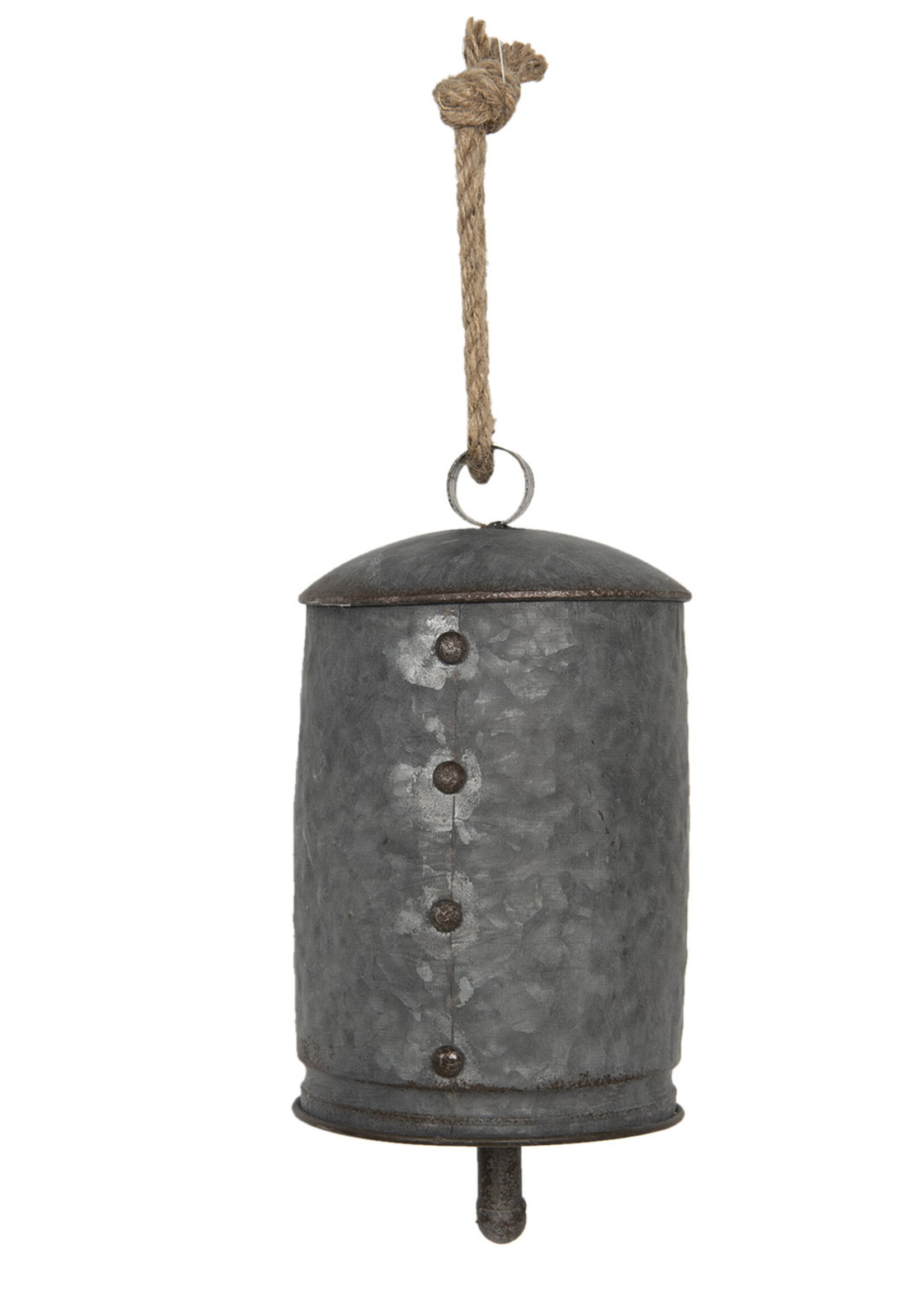 Clayre & Eef Décoration cloche (2) Ø 14*23 / Ø 11*18 cm 6Y4181