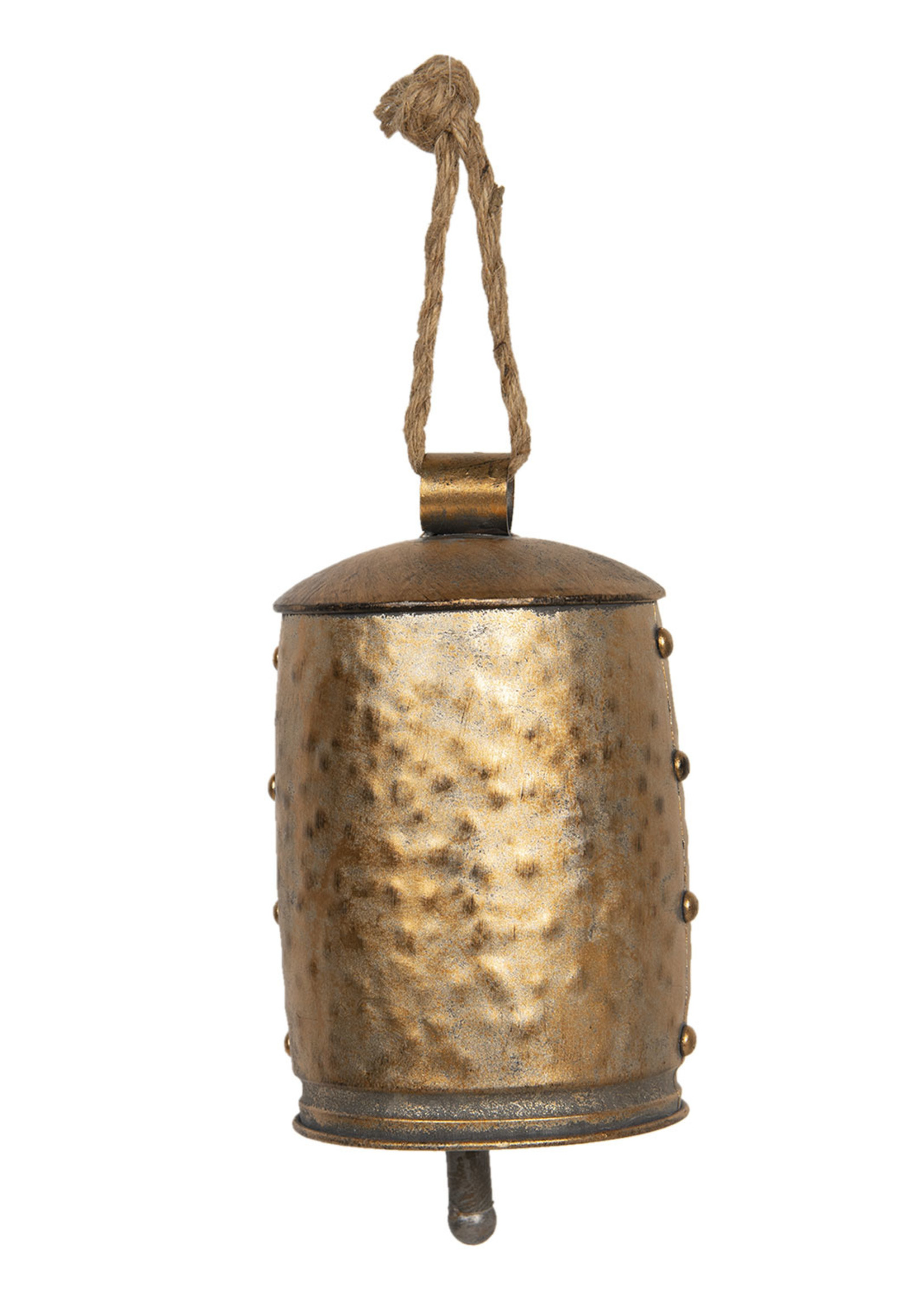 Clayre & Eef Décoration cloche (2) Ø 14*23 / Ø 11*18 cm 6Y4182