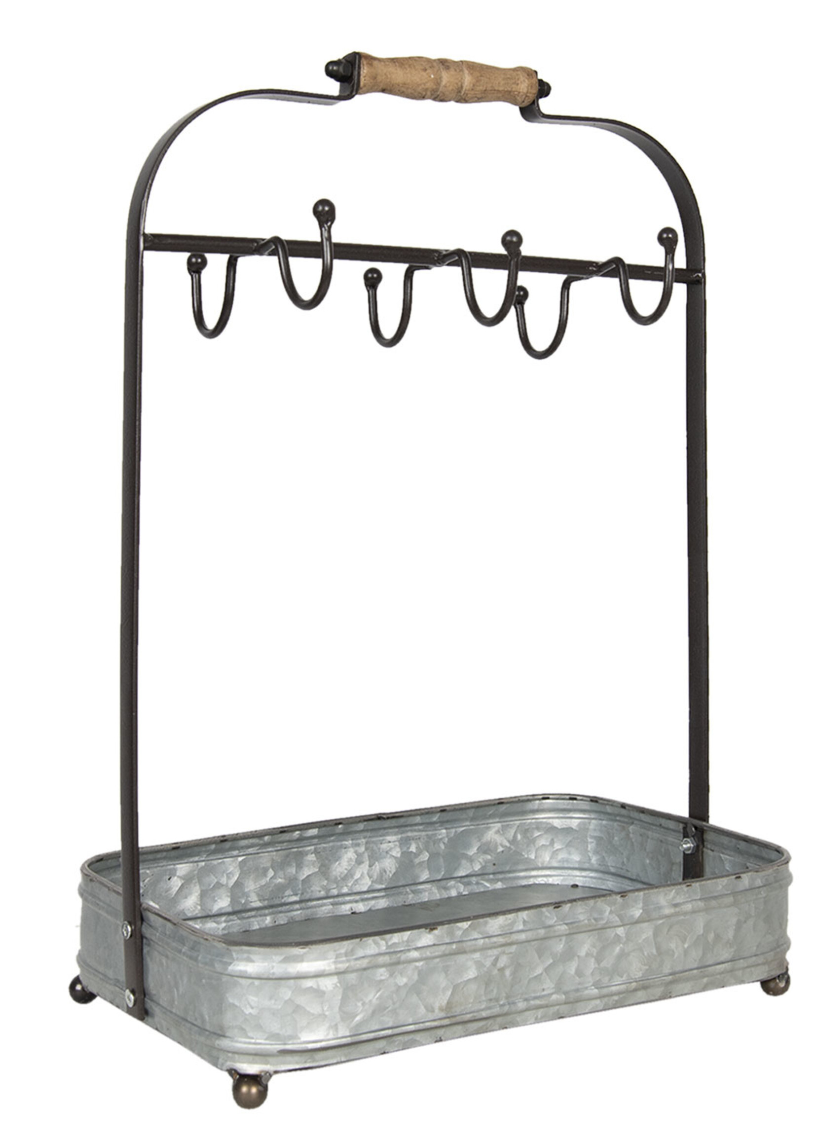 Clayre & Eef Mokken houder 32*20*44 cm 6Y4186