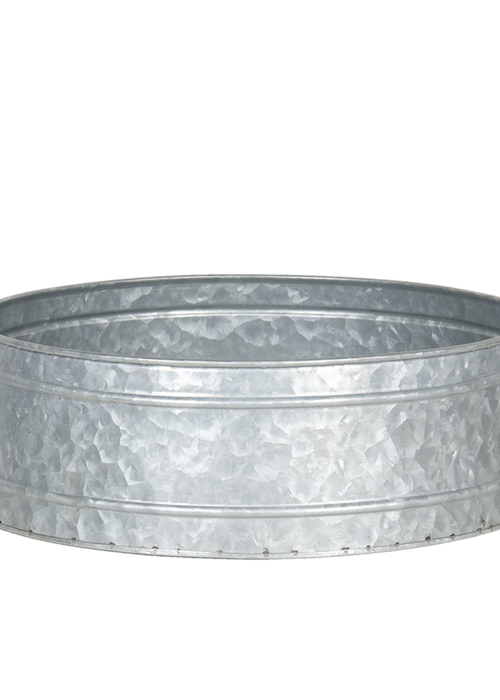 Clayre & Eef Porte plantes set (3) Ø 39*15 / Ø 35*14 / Ø 31*13 cm 6Y4187