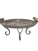 Clayre & Eef Décoration assiette oiseaux 31*24*12 cm 6Y4194