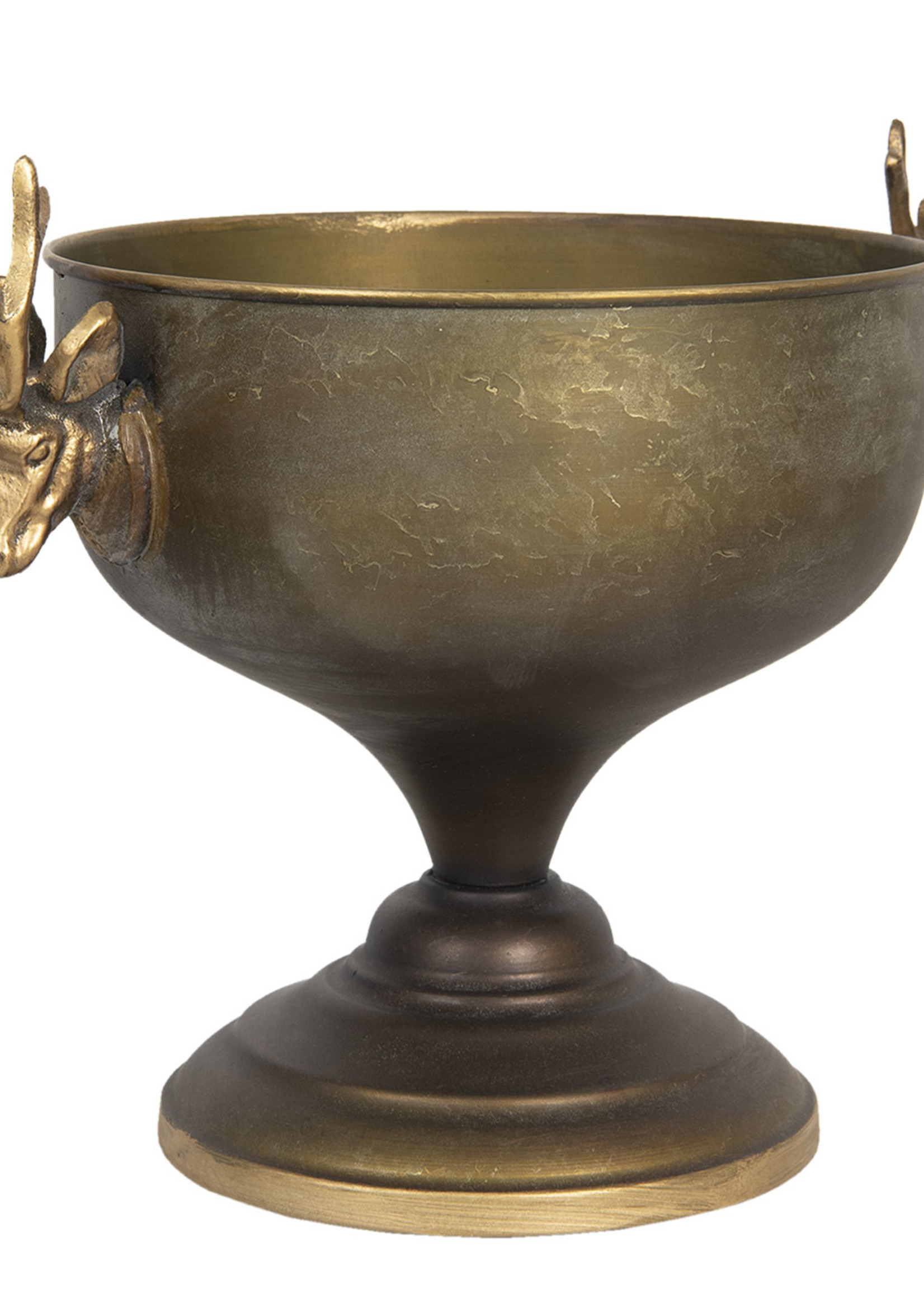 Clayre & Eef Decoratie schaal rendier 38*26*30 cm 6Y4202