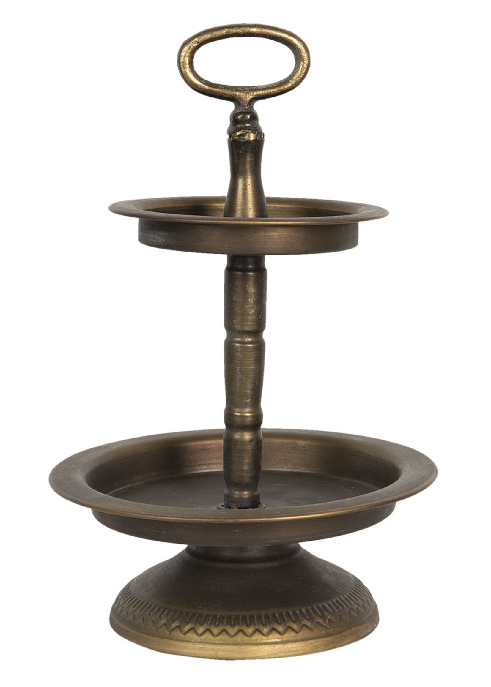 Clayre & Eef Etagère Ø 22*34 cm 6Y4204