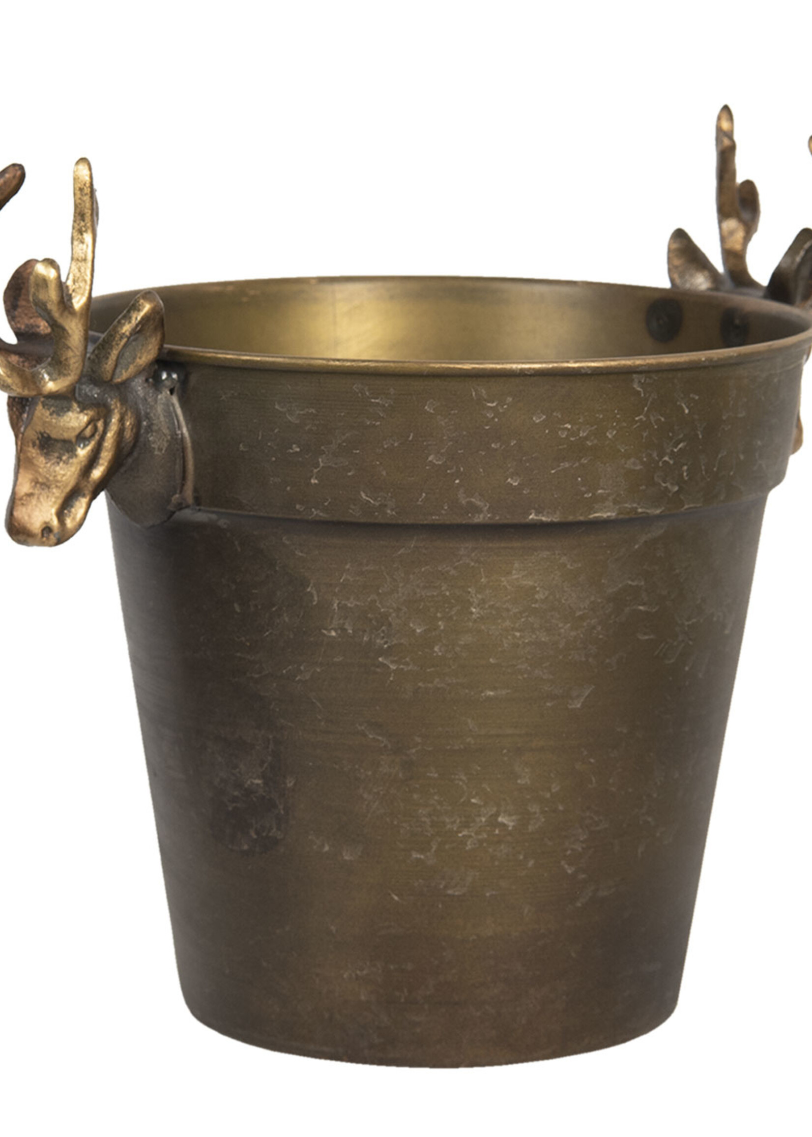 Clayre & Eef Decoratieve ijsemmer 36*23*28 cm 6Y4206