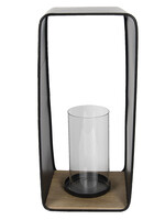 Clayre & Eef Windlicht 20*20*45 cm 6Y4221