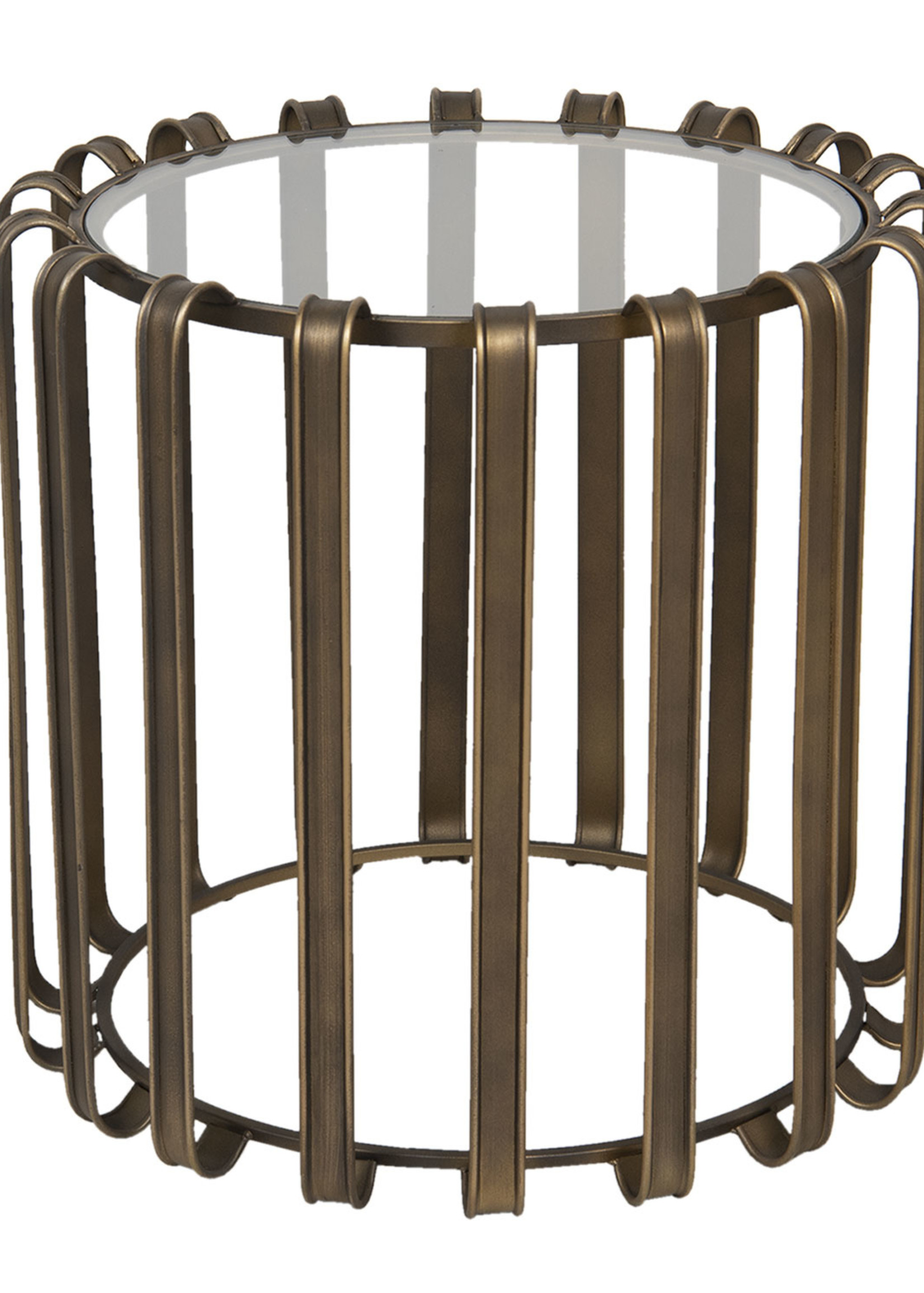 Clayre & Eef Bijzettafel Ø 47*45 cm 6Y4234