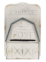 Clayre & Eef Brievenbus 26*12*39 cm 6Y4246