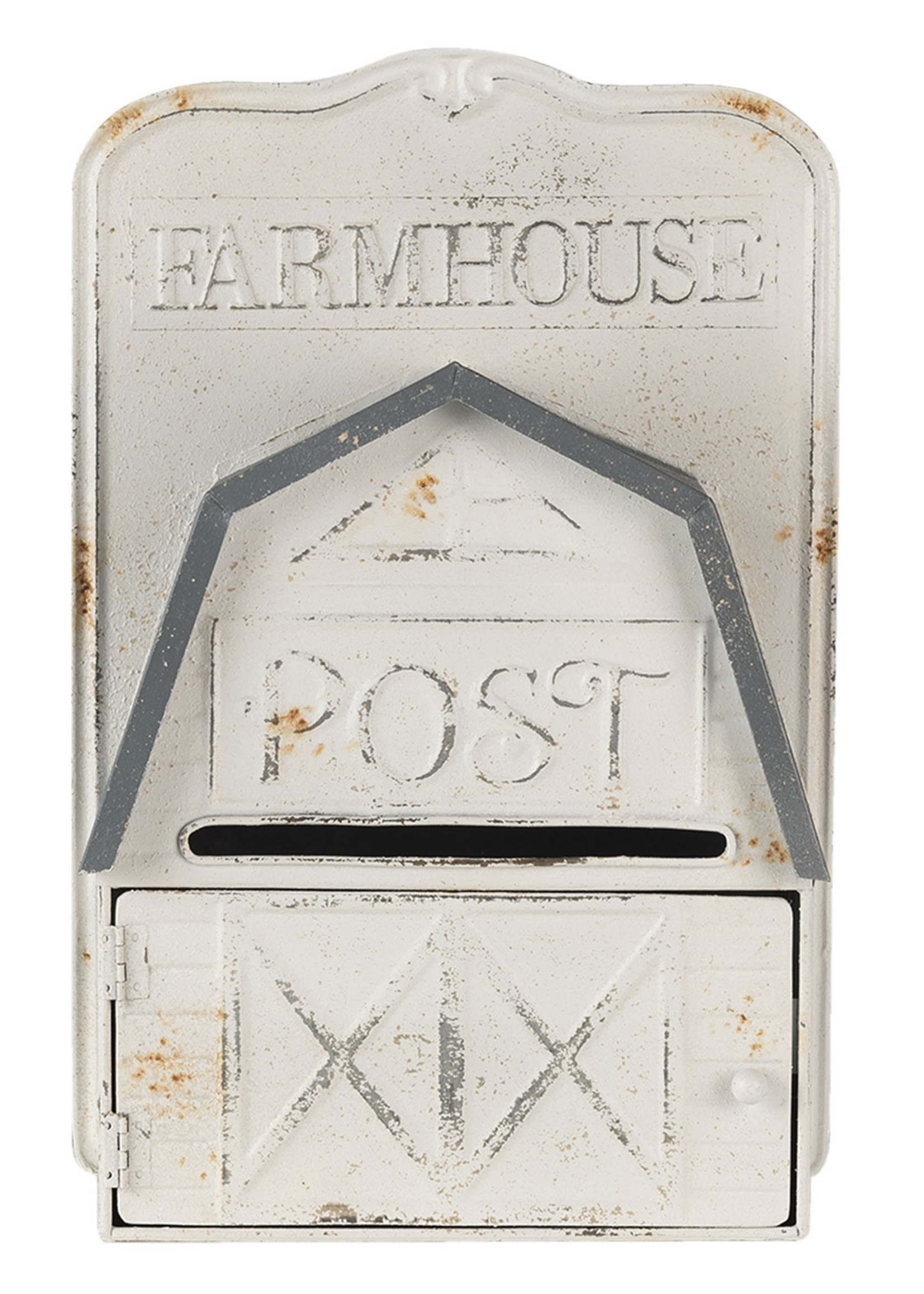 Clayre & Eef Brievenbus 26*12*39 cm 6Y4246