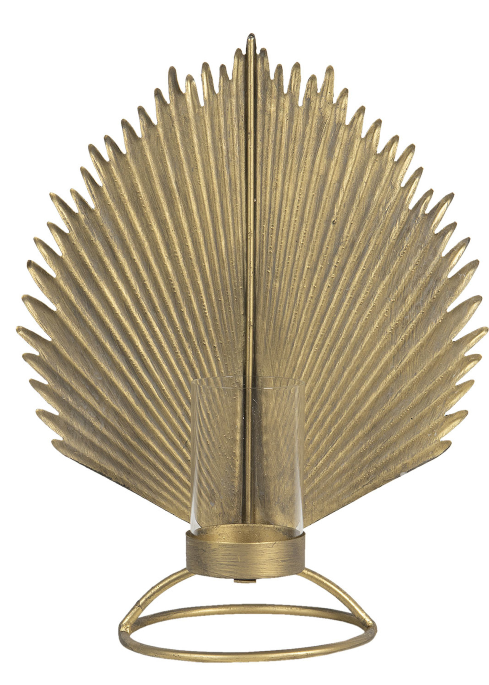 Clayre & Eef Décoration feuille 24*14*32 cm 6Y4267