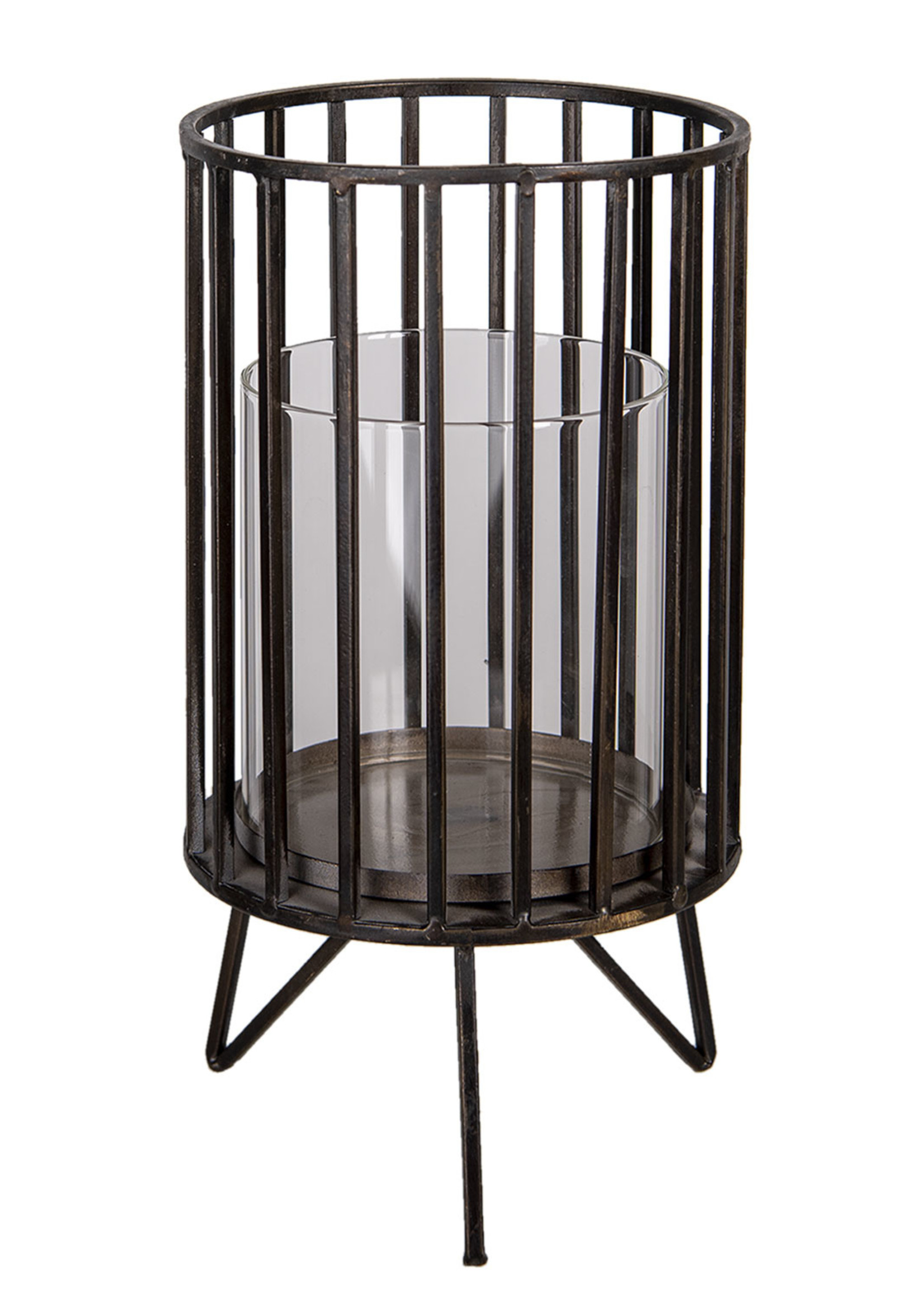 Clayre & Eef Bougeoir Ø 18*33 cm 6Y4288