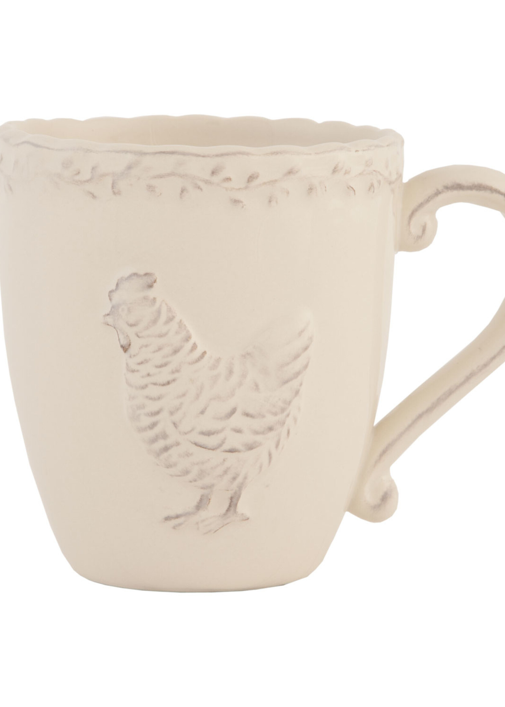 Clayre & Eef Mug 13*9*10 cm / 225 ml CHRMU