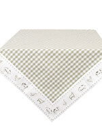 Clayre & Eef Tafelkleed 100*100 cm CLA01GR