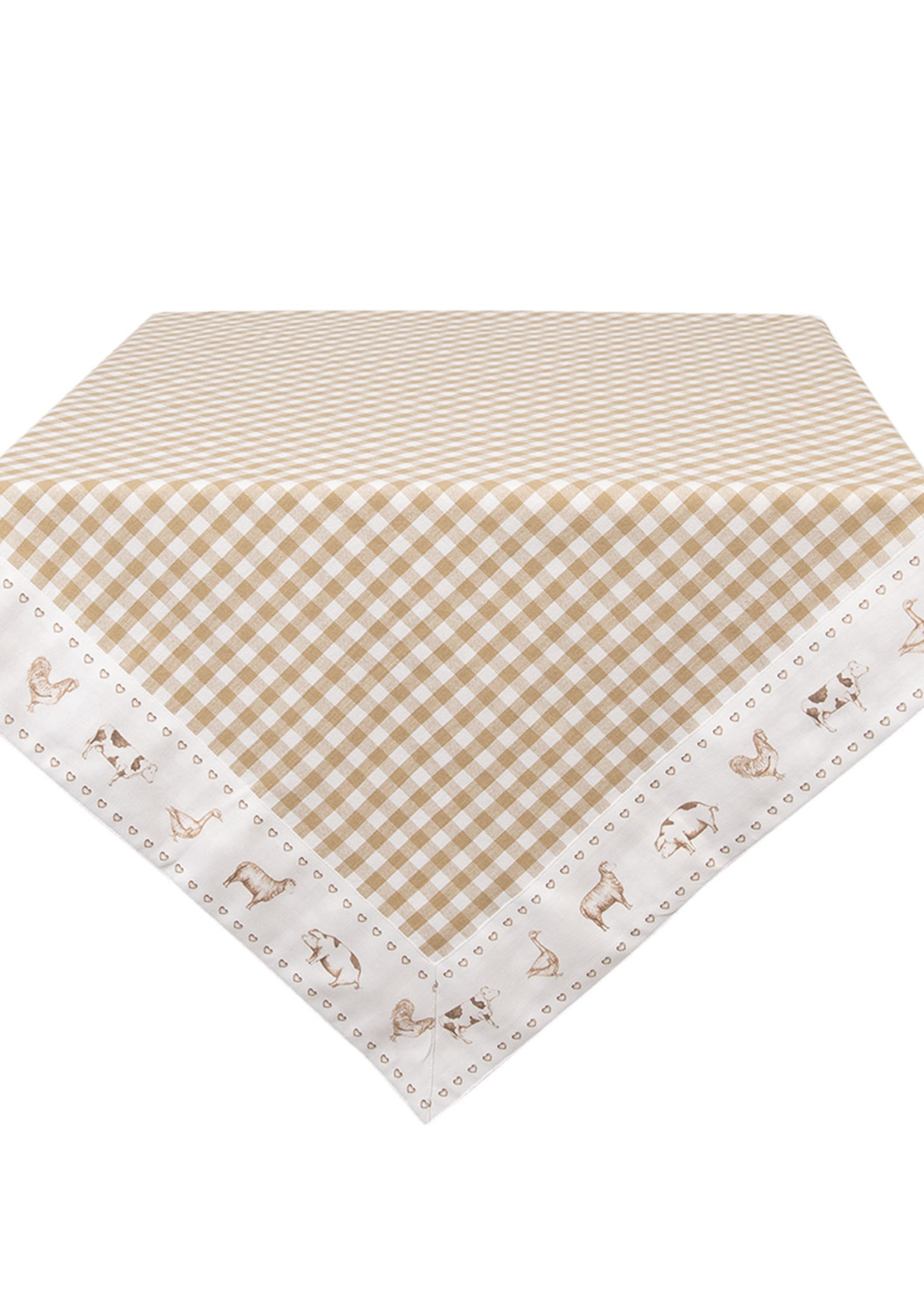 Clayre & Eef Tafelkleed 100*100 cm CLA01N