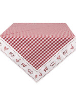 Clayre & Eef Tafelkleed 100*100 cm CLA01R