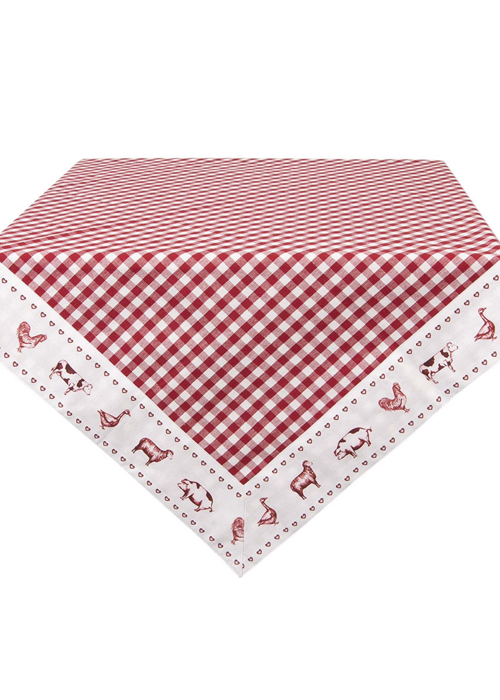 Clayre & Eef Nappe 100*100 cm CLA01R