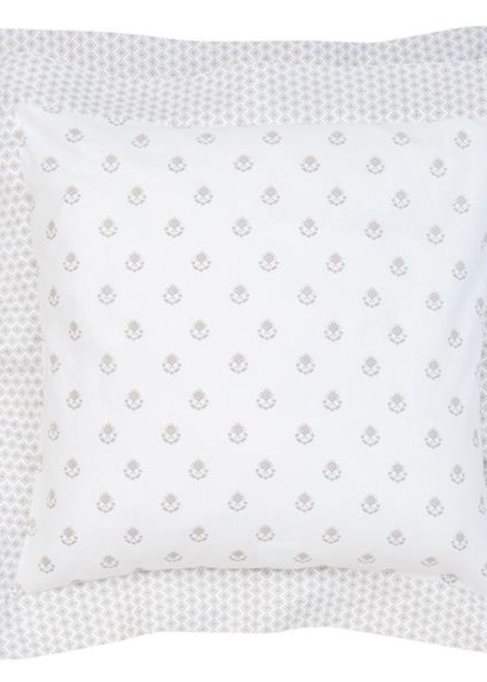 Clayre & Eef - Kussenhoes - 40x40 - Beige - Katoen CSP22N