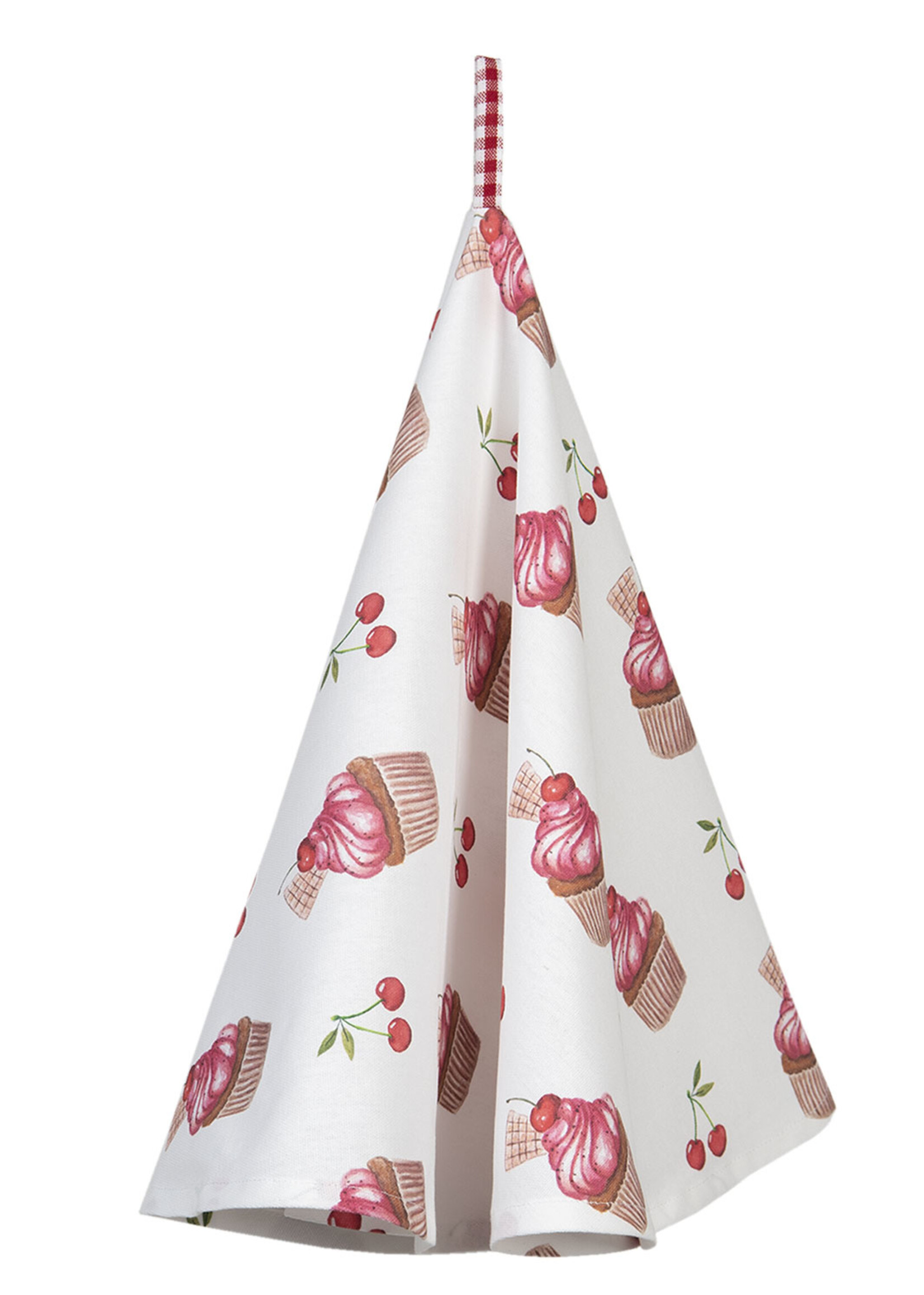 Clayre & Eef Keukendoek Ø 80 cm CUP48