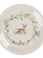 Clayre & Eef Grande assiette Ø 28*2 cm DCHFP