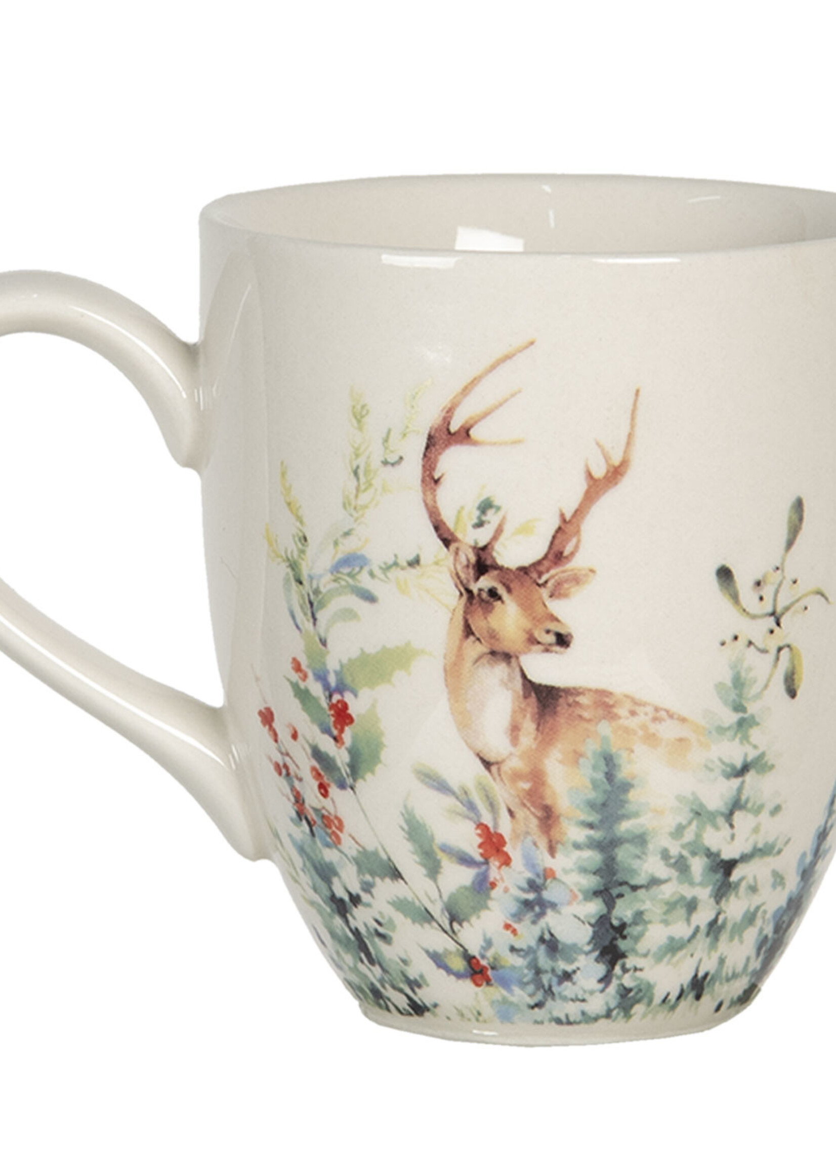 Clayre & Eef Mug 11*8*9 cm / 300 ml DCHMU