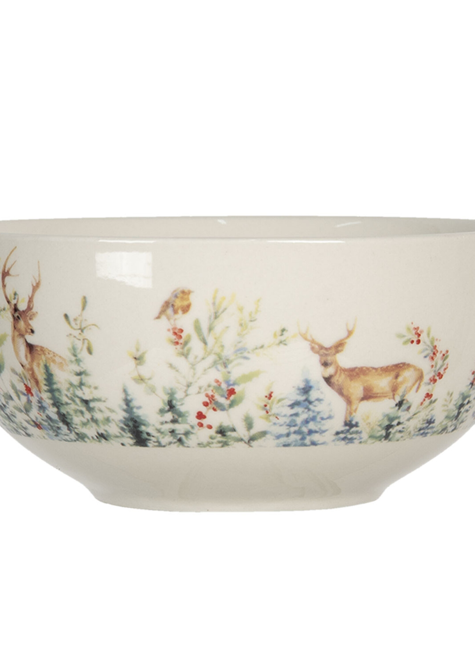 Clayre & Eef Bol Ø 14*7 cm / 500 ml DCHPU