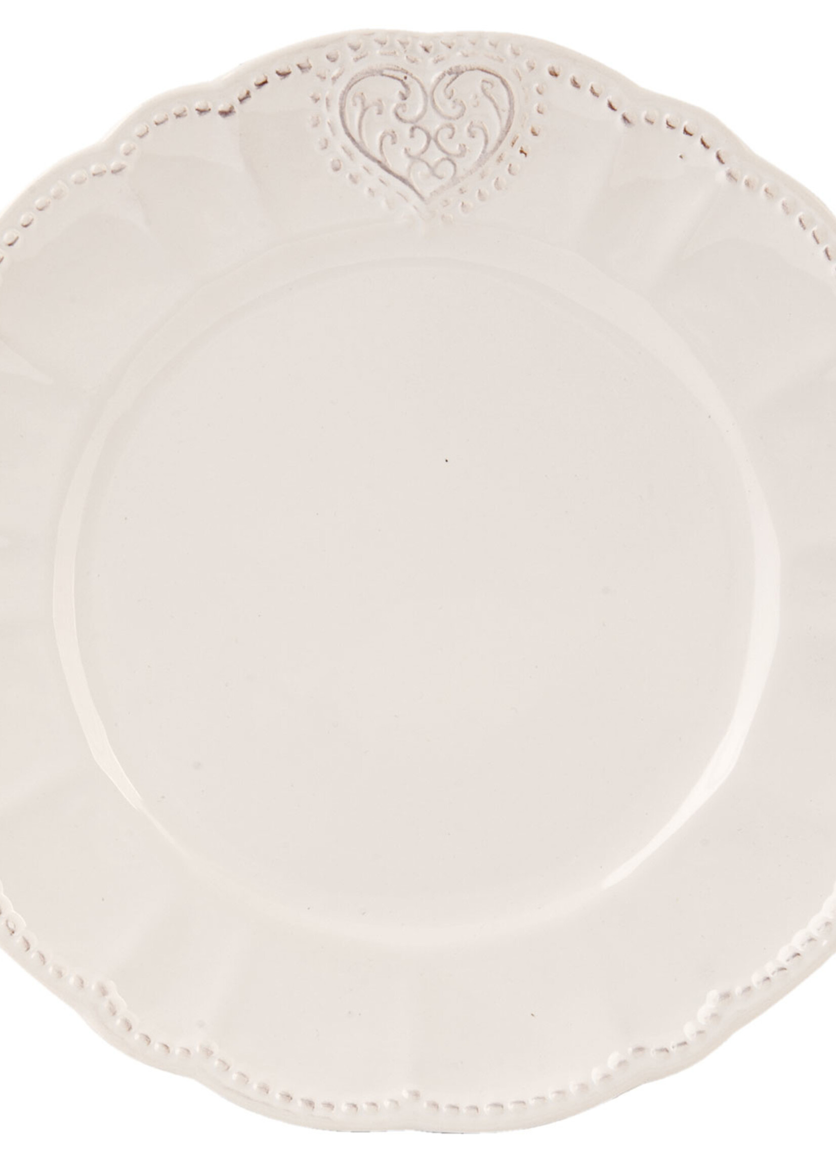 Clayre & Eef Klein bord Ø 21 cm HRTDPN