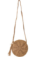 Clayre & Eef Tas Ø 22 cm beige JZBG0170