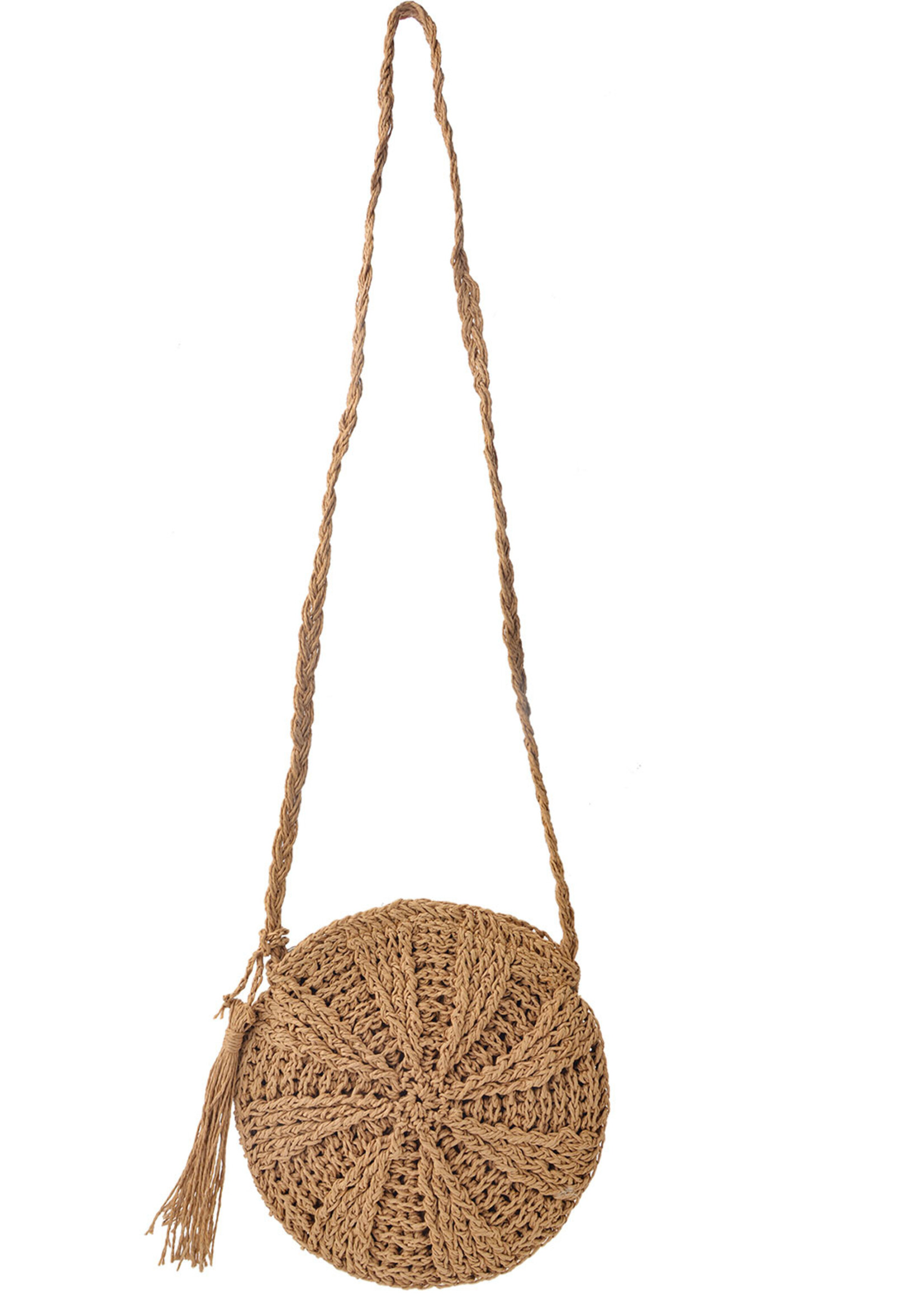 Clayre & Eef Sac Ø 22 cm beige JZBG0170