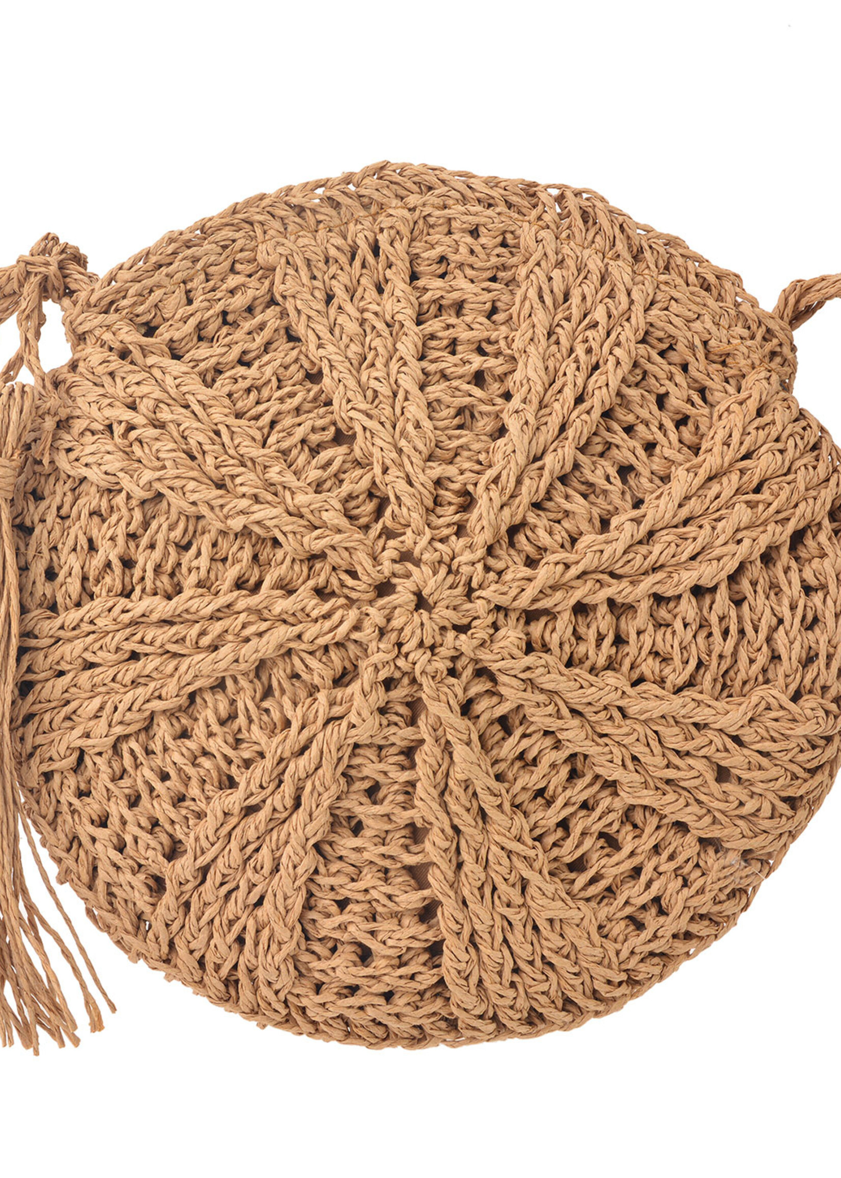 Clayre & Eef Sac Ø 22 cm beige JZBG0170