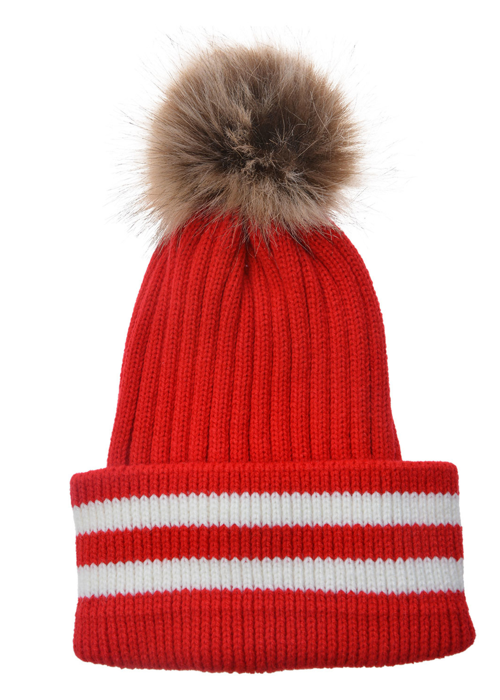 Clayre & Eef Bonnet 20 cm rouge JZCA0017R