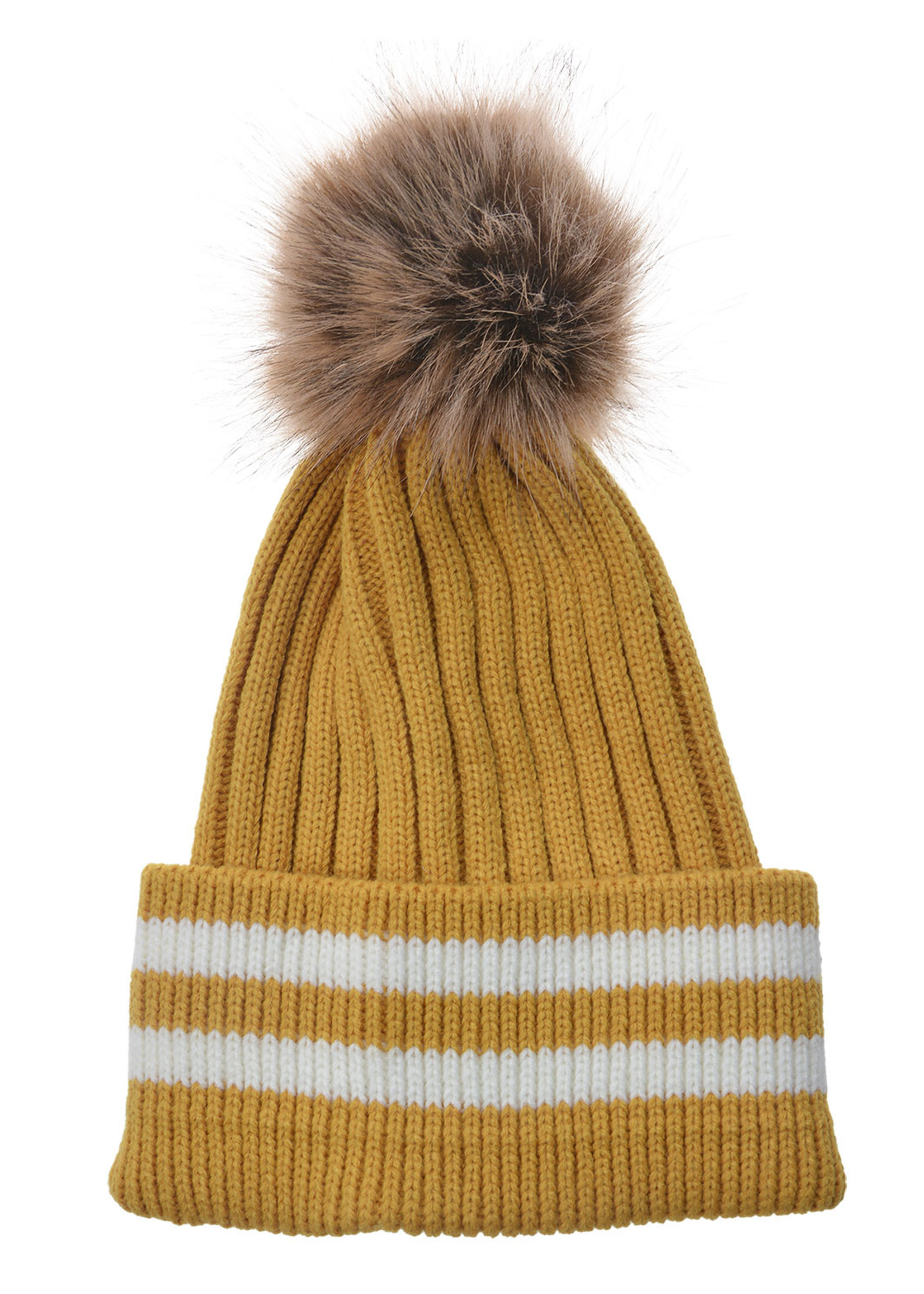 Clayre & Eef Bonnet 20 cm jaune JZCA0017Y