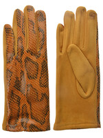 Clayre & Eef Gants 9*24 cm jaune JZGL0034Y
