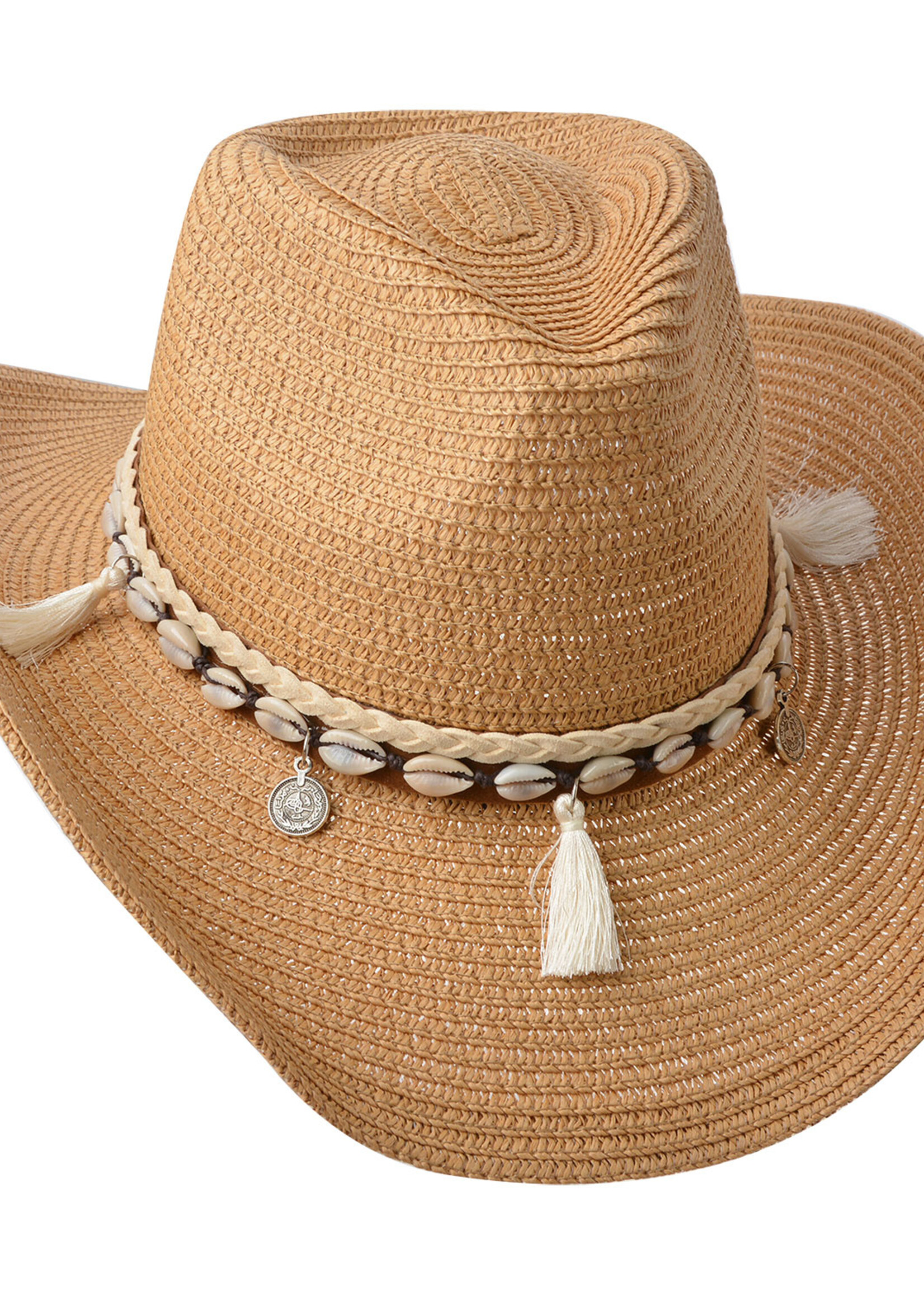 Clayre & Eef Chapeau Ø 57 cm brun JZHA0050CH