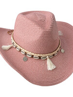 Clayre & Eef Hoed Ø58 cm roze JZHA0050P