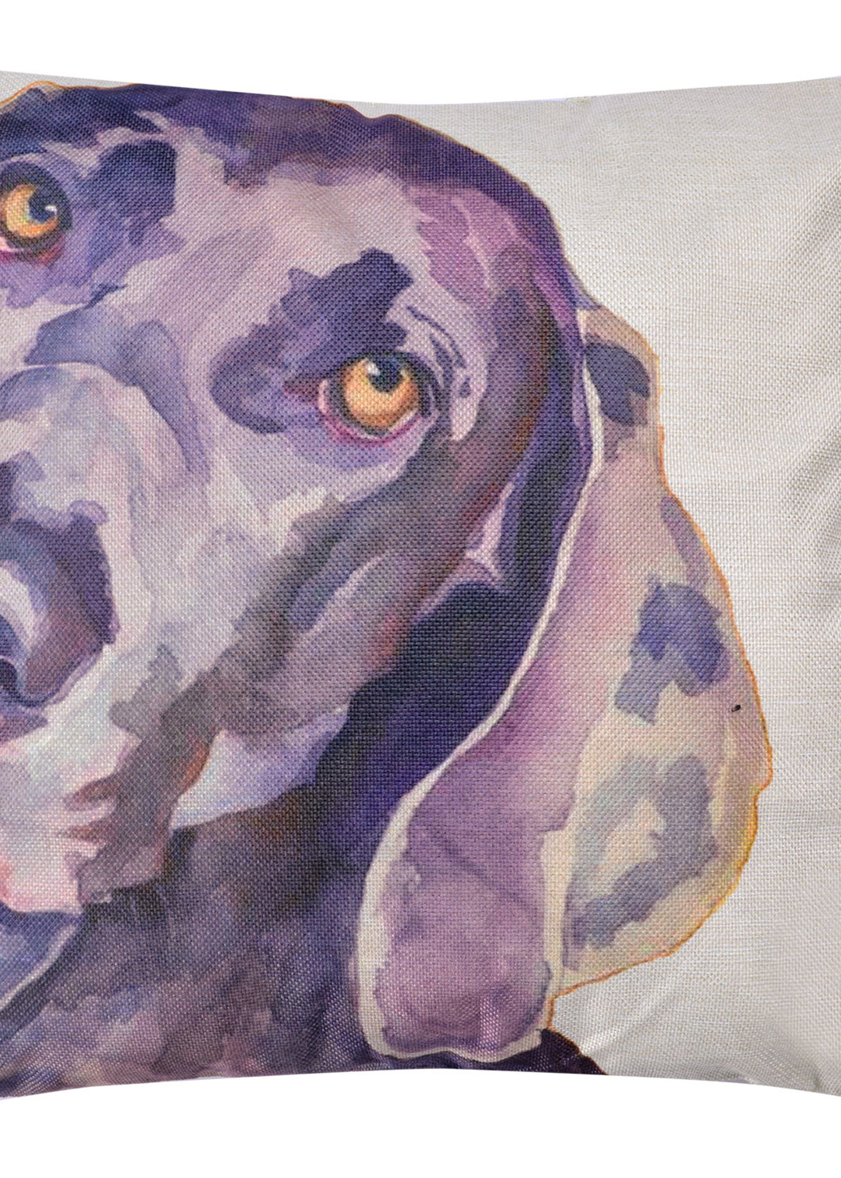 Clayre & Eef Housse de coussin chien 43*43 cm KT021.228